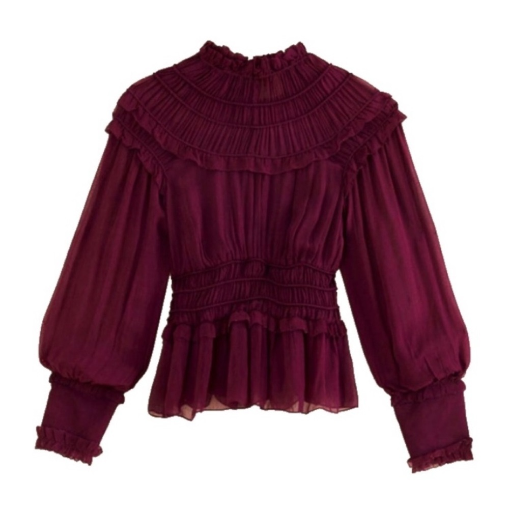 Farm Rio Women’s Ruffled Peplum Top